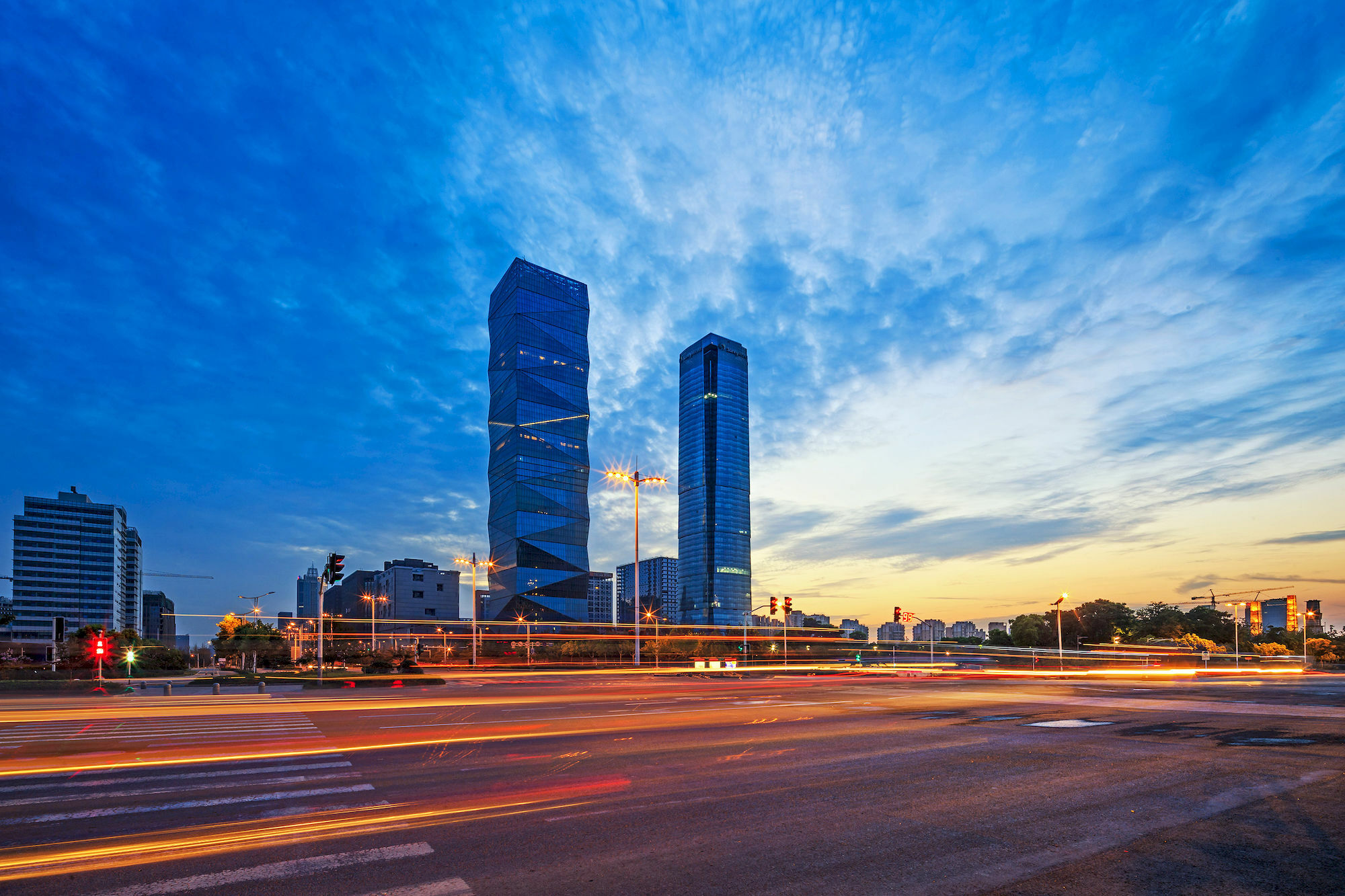 Hotel Fairmont Nanjing Nankín Exterior foto